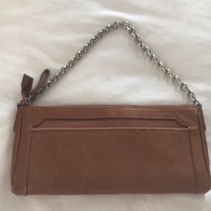 Cole Haan Rose Patent Leather Small Purse w/ Chain Strap